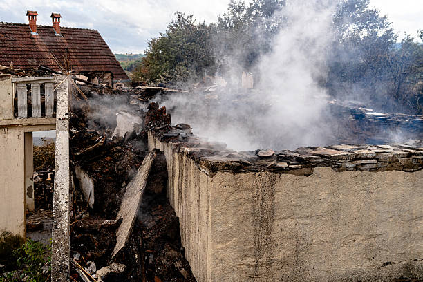 Professional Fire Damage Assessment technician working in Upperco, MD